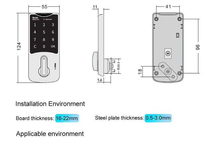 D153-Lockers lock (20)