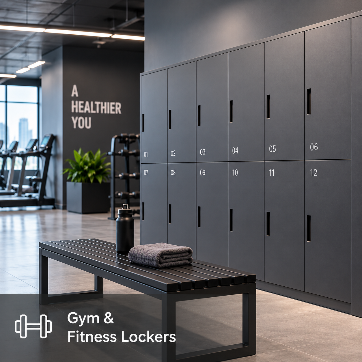 Digital locker locks for gym and fitness lockers