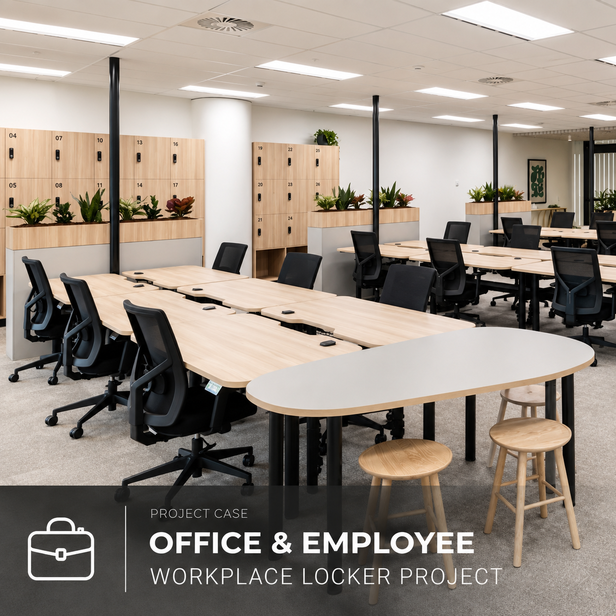 Digital locker locks for office and employee locker applications