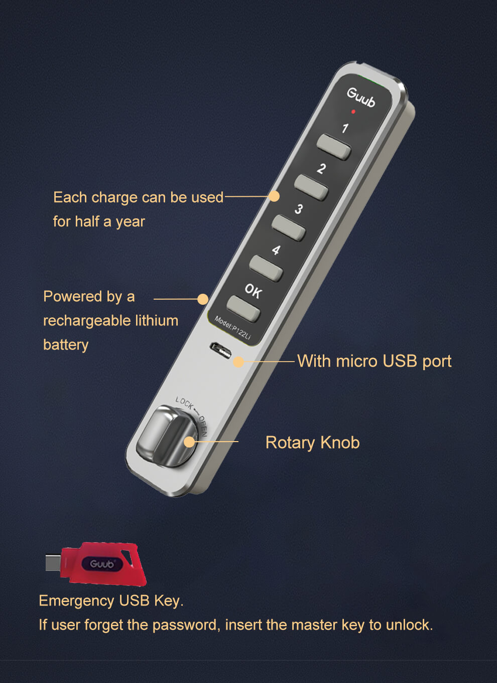 keys for lockers P122L (2)